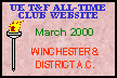 Mar 2000 - Winchester and District A.C.