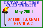 May 2000 - Solihull and Small Heath A.C.