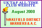 Aug 2000 - Wakefield District Harriers and A.C.