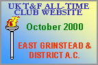 Oct 2000 - East Grinstead and District A.C.