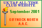 Sep 2001 - Giffnock North A.A.C.