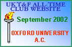 Sep 2002 - Oxford University A.C.
