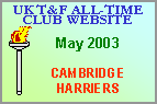 May 2003 - Cambridge Harriers