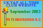 Sep 2003 - Peterborough A.C.
