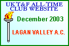 Dec 2003 - Lagan Valley A.C.