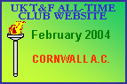 Feb 2004 - Cornwall A.C.
