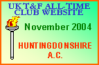 Nov 2004 - Huntingdonshire A.C.